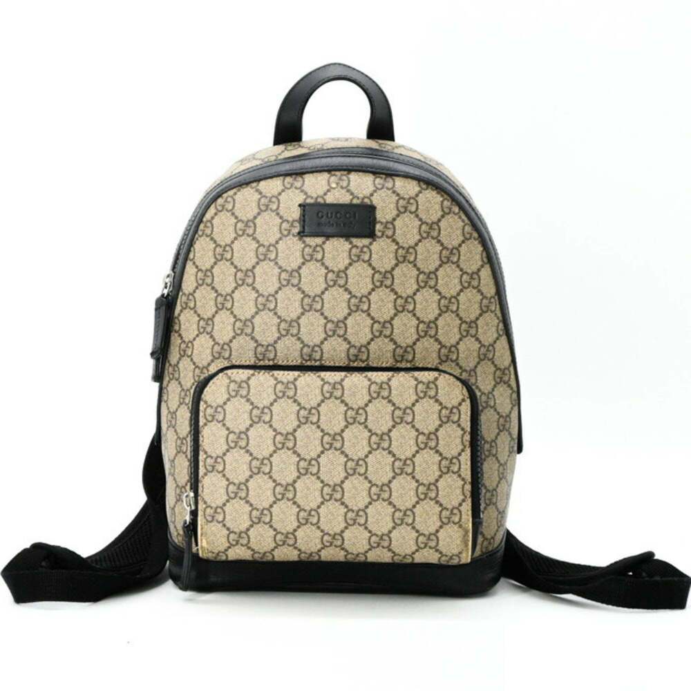GUCCI Black Leather Backpack - Picture 2 of 16